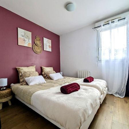 Ferienwohnung L'Evasion, Cergy, Downtown, 6 Pers, 2 Min Rer A, 2 Places De Parking Privatives, Netflix Et Beinsports Exterior foto